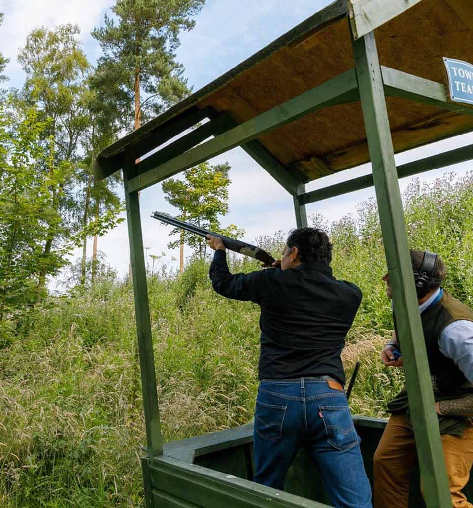 Paolo Clay Pigeon Shooting_Winton Castle