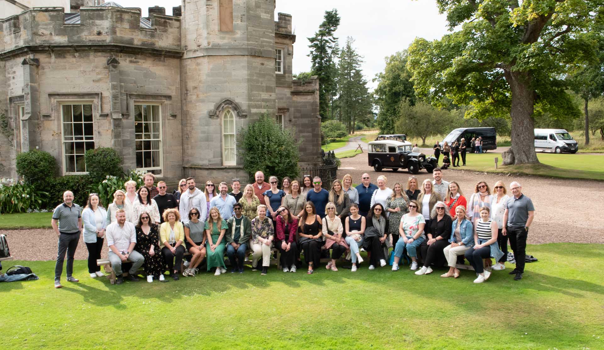 SITE Visitors Outside Winton